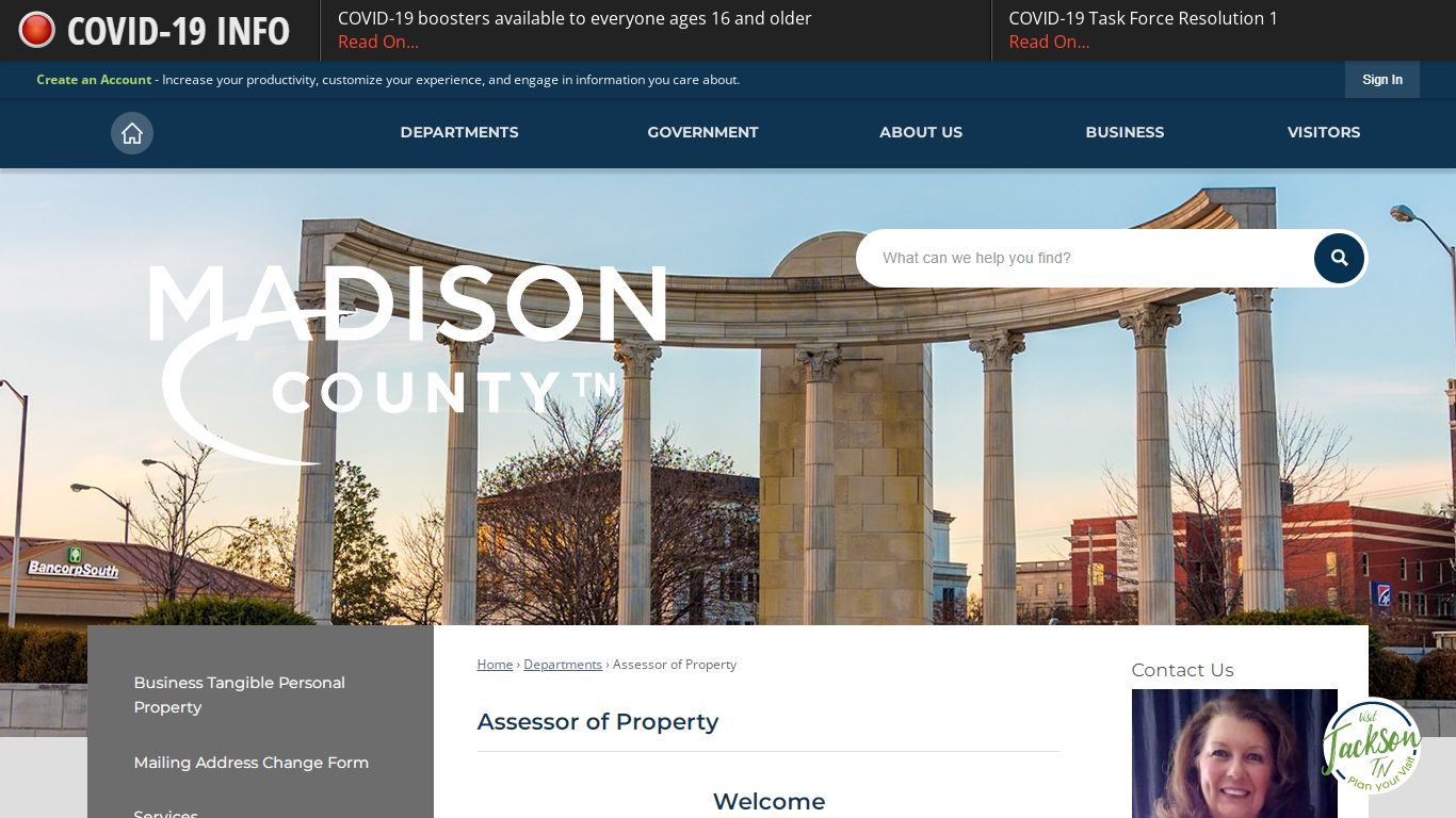 Assessor of Property | Madison County, TN - Official Website